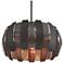 Varaluz Sawyer's Bar 19"W Two-Tone Copper Ore Pendant Light