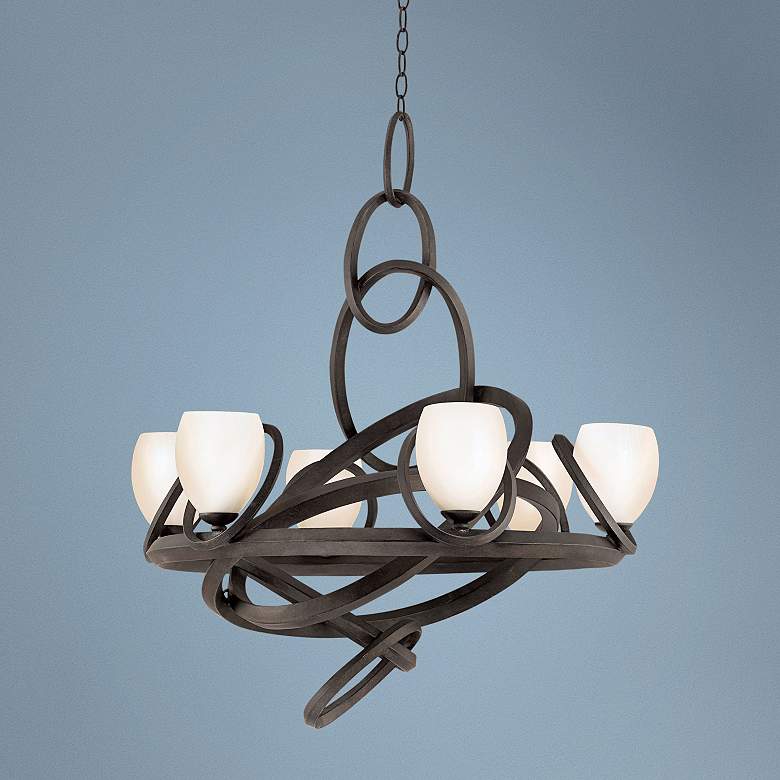 Image 1 Varaluz Shaken Collection 27" Wide Chandelier
