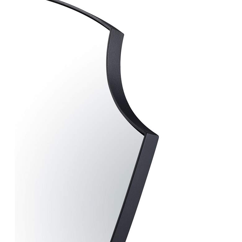Image 4 Varaluz Shield Your Eyes Black 24" x 33 1/2" Wall Mirror more views