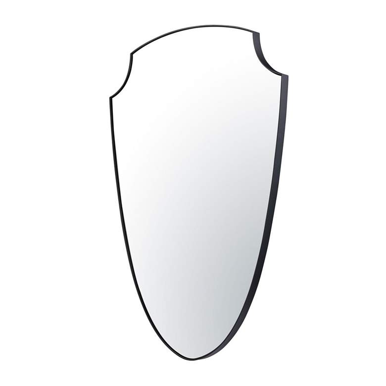 Image 5 Varaluz Shield Your Eyes Black 24" x 33 1/2" Wall Mirror more views