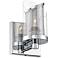 Varaluz So Inclined 7 1/2" High Chrome Wall Sconce