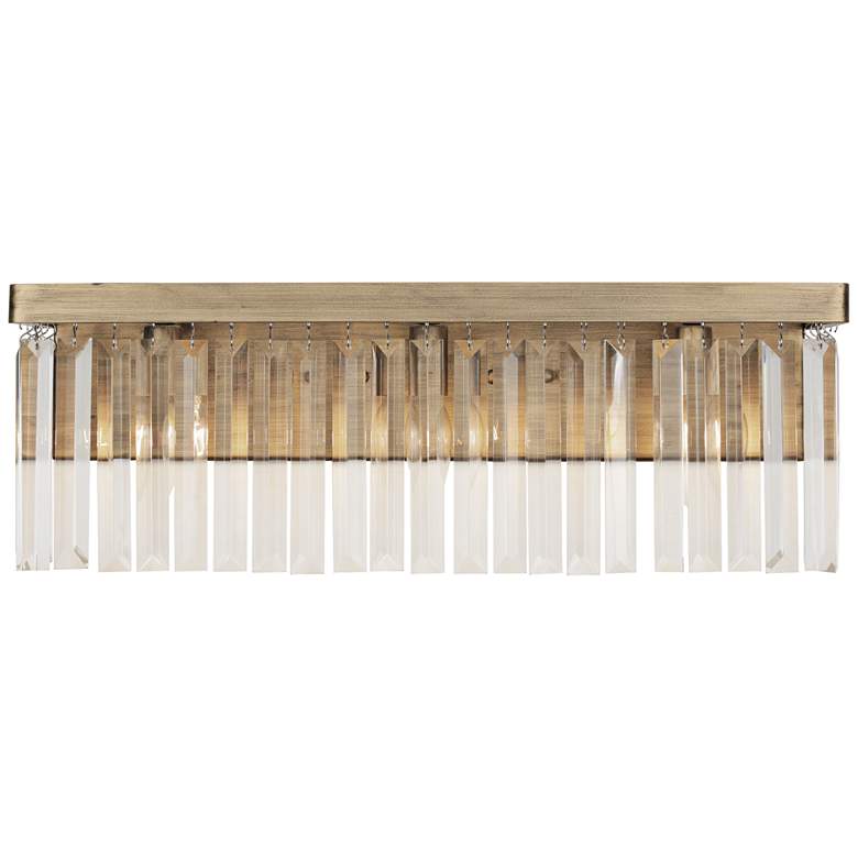 Image 1 Varaluz Social Club 21 1/2" Wide Havana Gold 3-Light Bath Light