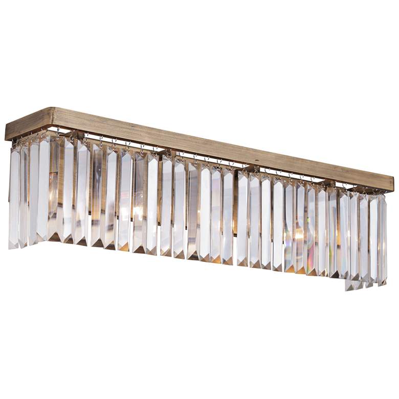 Image 3 Varaluz Social Club 28 1/2 inch Wide Havana Gold 4-Light Bath Light more views