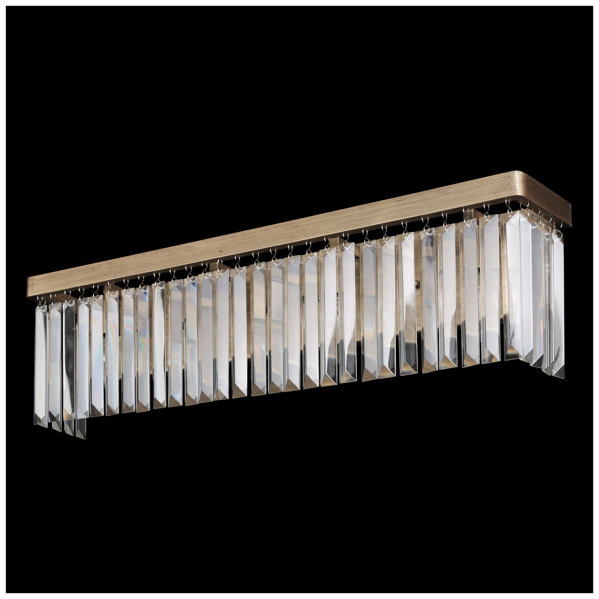 Varaluz Social Club 28 1/2" Wide Havana Gold 4-Light Bath Light