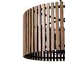 5_Varaluz Suratto 30"W Black and Walnut 8-Light Pendant Light more views