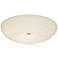 Varaluz Swirled 18" Wide French Feather Glass 3-Light Ceiling Light