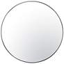 1_Varaluz Tablet Black 50" Round Wall Mirror