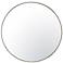 Varaluz Tablet Gold 40" Round Wall Mirror