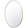 Thumbnail2 of Varaluz Tablet Gold 40" Round Wall Mirror more views
