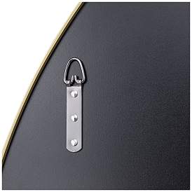 Image5 of Varaluz Tablet Gold 40" Round Wall Mirror more views