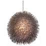 3_Varaluz Urchin 13" Wide Painted Chrome Pendant Light more views