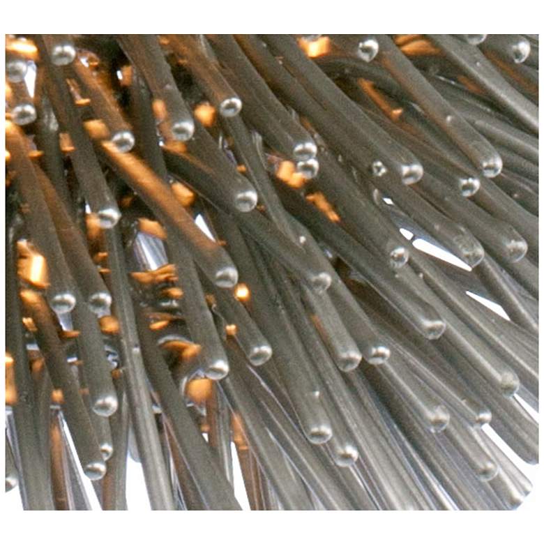 Image 4 Varaluz Urchin 13" Wide Painted Chrome Pendant Light more views