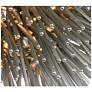 4_Varaluz Urchin 13" Wide Painted Chrome Pendant Light more views