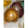 5_Varaluz Urchin 6 1/4" Wide Gold Mini Pendant Light more views