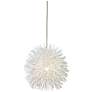 3_Varaluz Urchin 6 1/4" Wide White Mini Pendant Light more views