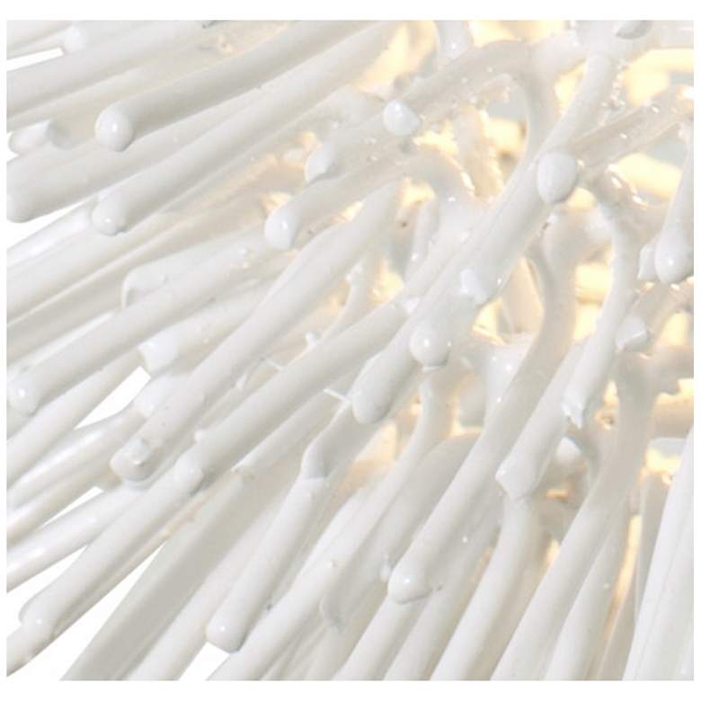 Image 4 Varaluz Urchin 6 1/4" Wide White Mini Pendant Light more views