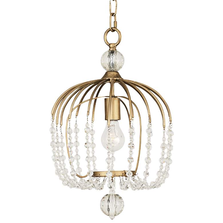 Image 2 Varaluz Voliere 12 1/2" Wide Havana Gold Pendant Light more views