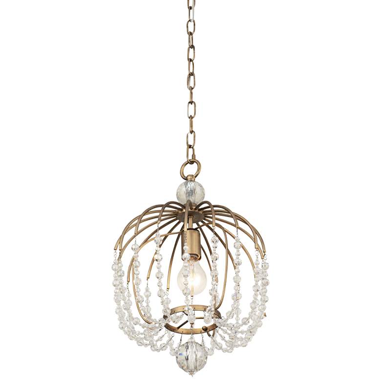 Image 3 Varaluz Voliere 12 1/2" Wide Havana Gold Pendant Light more views