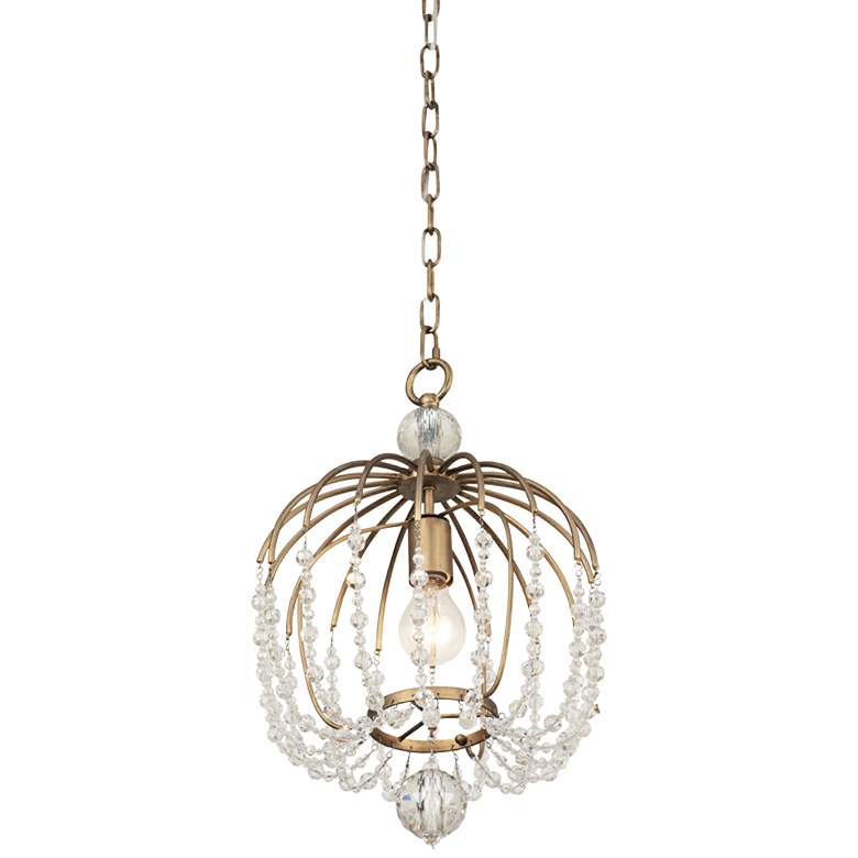 Image 3 Varaluz Voliere 12 1/2 inch Wide Havana Gold Pendant Light more views