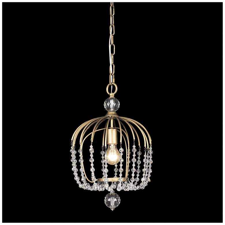 Image 5 Varaluz Voliere 12 1/2" Wide Havana Gold Pendant Light more views