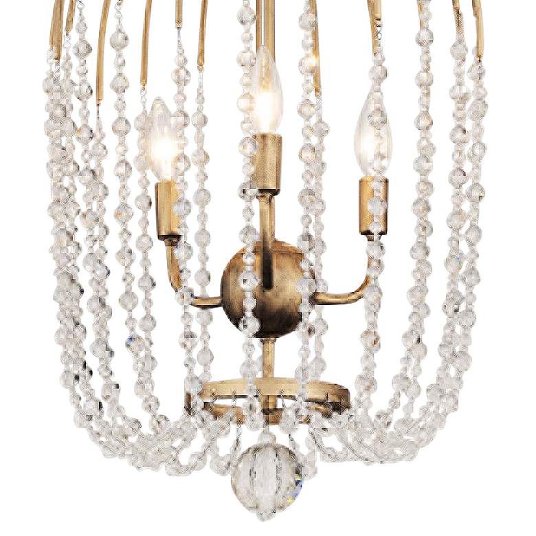 Image 2 Varaluz Voliere 14 1/2 inchW Havana Gold 3-Light Pendant Light more views