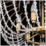 3_Varaluz Voliere 24 1/2" Wide Havana Gold and Crystal Ceiling Light more views