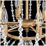 4_Varaluz Voliere 24 1/2" Wide Havana Gold and Crystal Ceiling Light more views