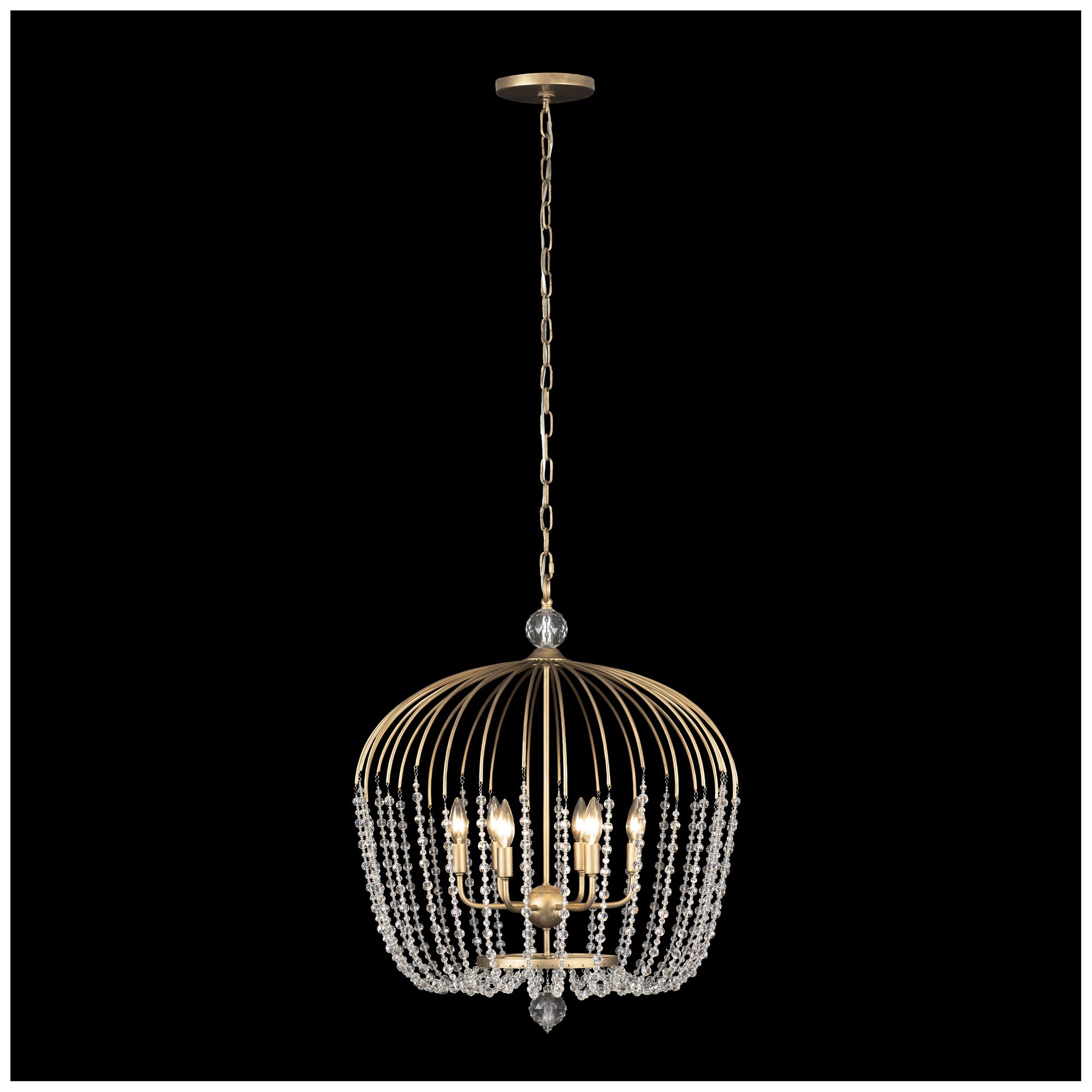 Image 2 Varaluz Voliere 24 1/2"W Havana Gold 6-Light Pendant Light more views