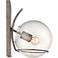Varaluz Watson 13"H Silver Age Seedy Glass Wall Sconce