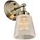 Varaluz Westport 9 3/4" High Antique Brass Wall Sconce