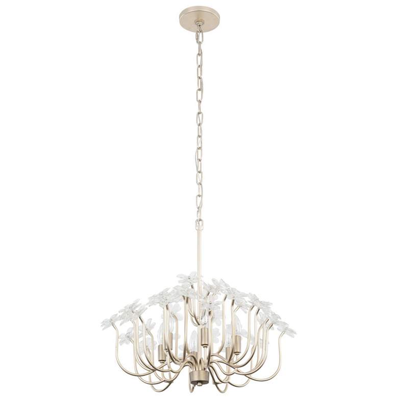 Image 6 Varaluz Wildflower 26" Wide Gold Dust 6-Light Chandelier more views