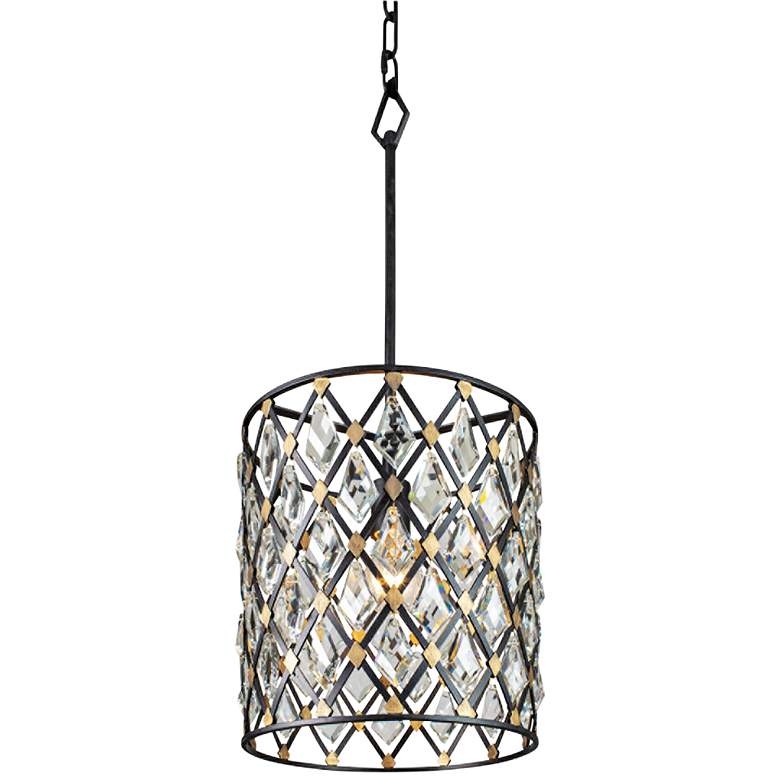 Image 2 Varaluz Windsor 11 1/2 inchW Carbon and Gold Mini Pendant Light more views