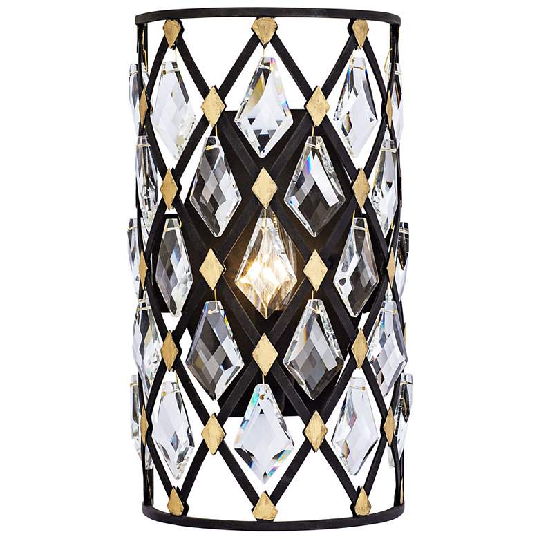 Image 1 Varaluz Windsor 13" High Carbon with Havana Gold Wall Sconce