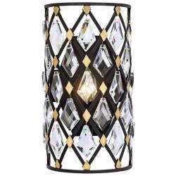 Varaluz Windsor 13" High Carbon with Havana Gold Wall Sconce