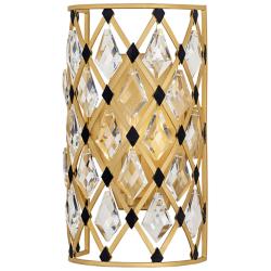 Varaluz Windsor 13" High French Gold Wall Sconce