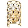3_Varaluz Windsor 13" High French Gold Wall Sconce more views