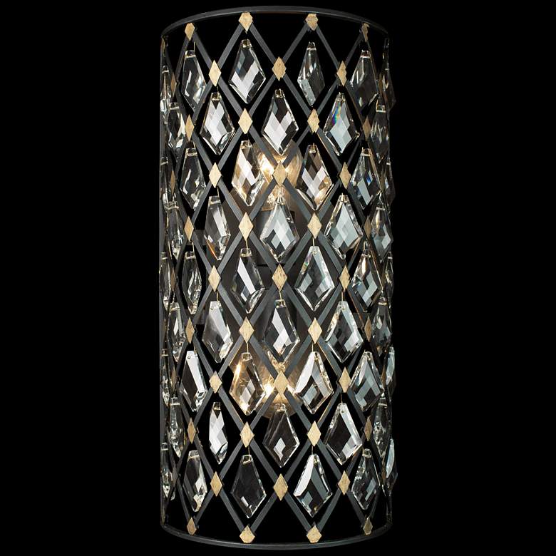 Image 1 Varaluz Windsor 21 inch High Carbon and Havana Gold 2-Light Wall Sconce