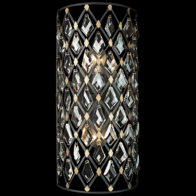 Image 1 Varaluz Windsor 21" High Carbon and Havana Gold 2-Light Wall Sconce