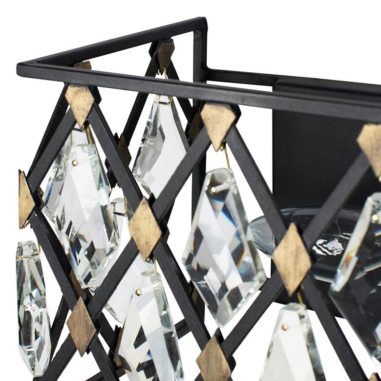 Image 2 Varaluz Windsor 23 1/4" Wide Carbon and Havana Gold 3-Light Bath Light more views