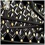 4_Varaluz Windsor 36" Wide Carbon and Gold Island Crystal Pendant Light more views