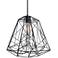 Varaluz Wright Stuff 15" Wide Black Pendant Light