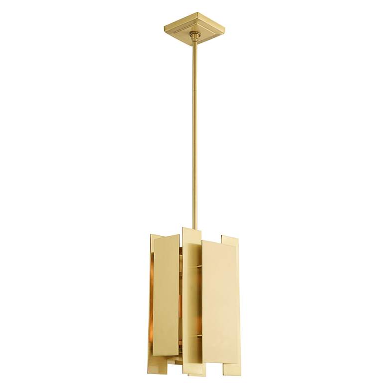 Image 6 Varick 1 Light Satin Brass Mini Pendant more views