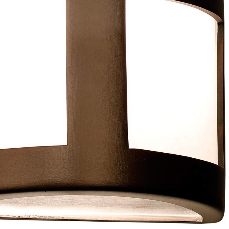 Image 3 Varien Bay 13"H Rubbed Bronze Ceramic LED Outdoor Wall Light more views