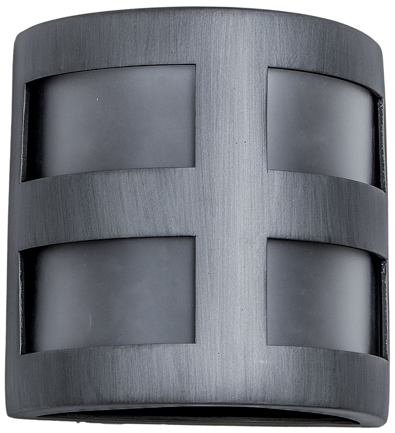 Image 2 Varien-bay-9-inch-high-ceramic-pewter-up/down-LED-outdoor-wall-light