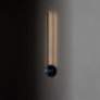 2_Varna 24 1/4" High Matte Black ADA LED Wall Sconce