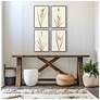 4_Varying Grasses 17"W x 25"H Framed Art Set of 4 more views