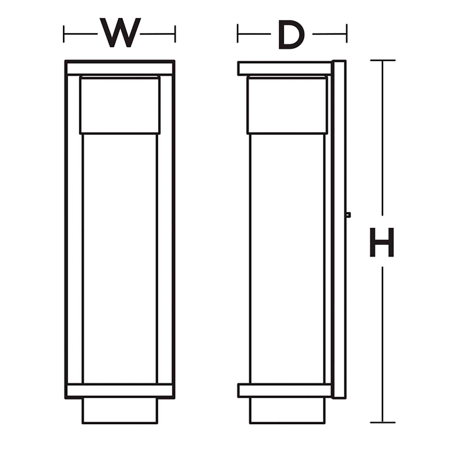 Image 6 Vasari 11.75" High Black LED Outdoor Sconce with Clear Seeded Glass Shade more views