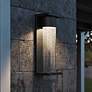 1_Vasari 12" Outdoor LED Sconce - 3000K 120V - Black