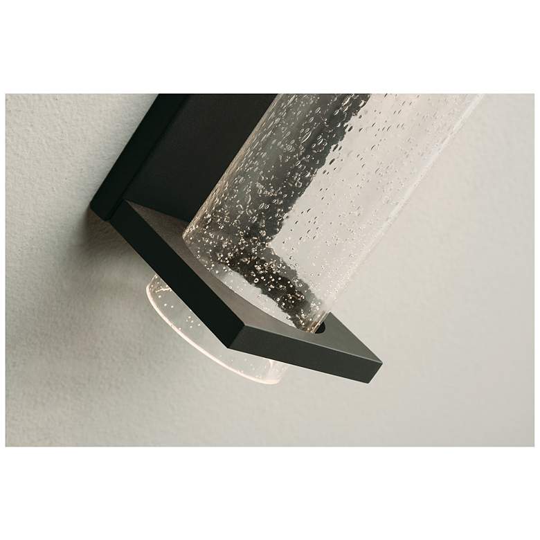 Image 3 Vasari 12" Outdoor LED Sconce - 3000K 120V - Black more views