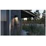 5_Vasari 12" Outdoor LED Sconce - 3000K 120V - Black more views